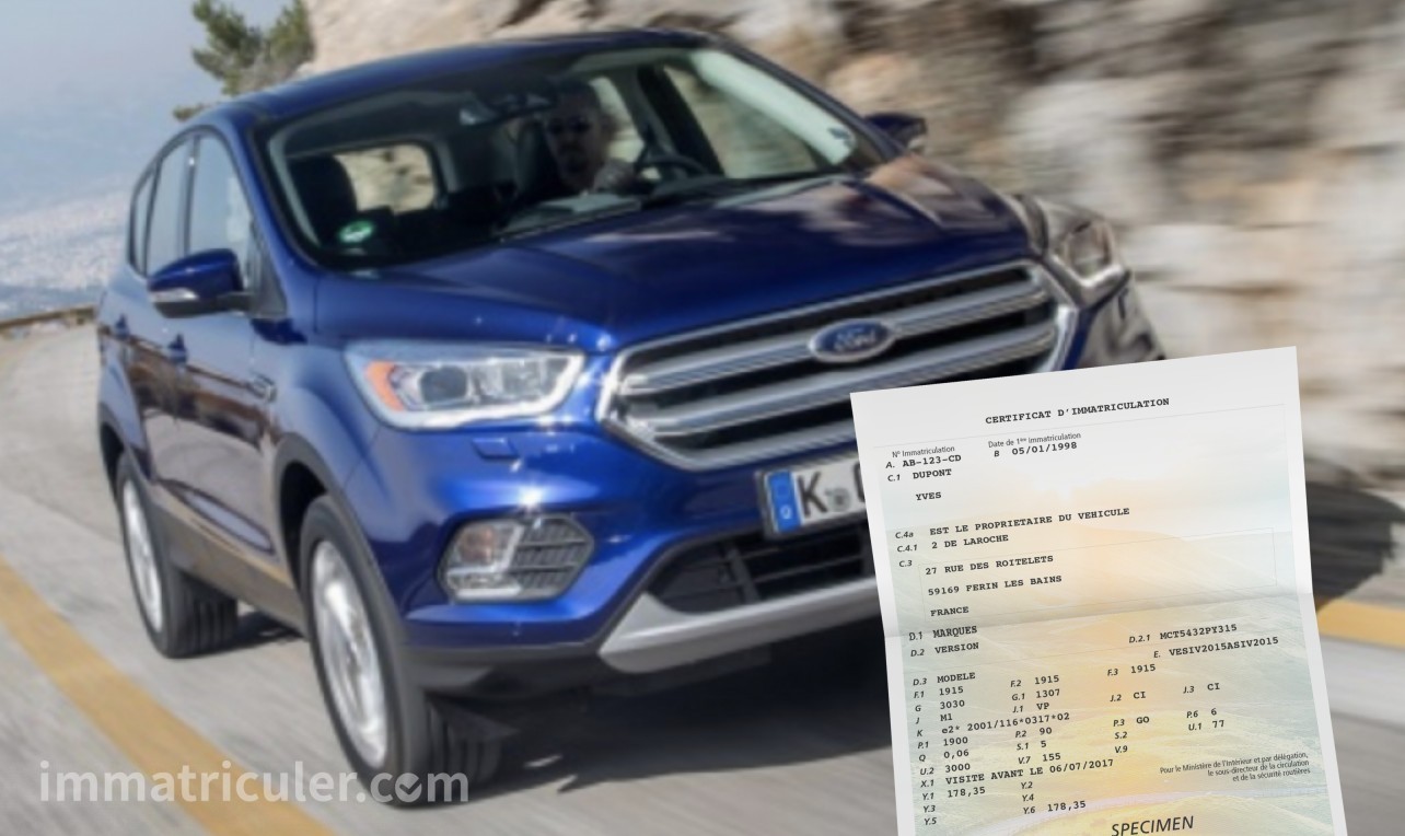 prix carte grise ford kuga-63