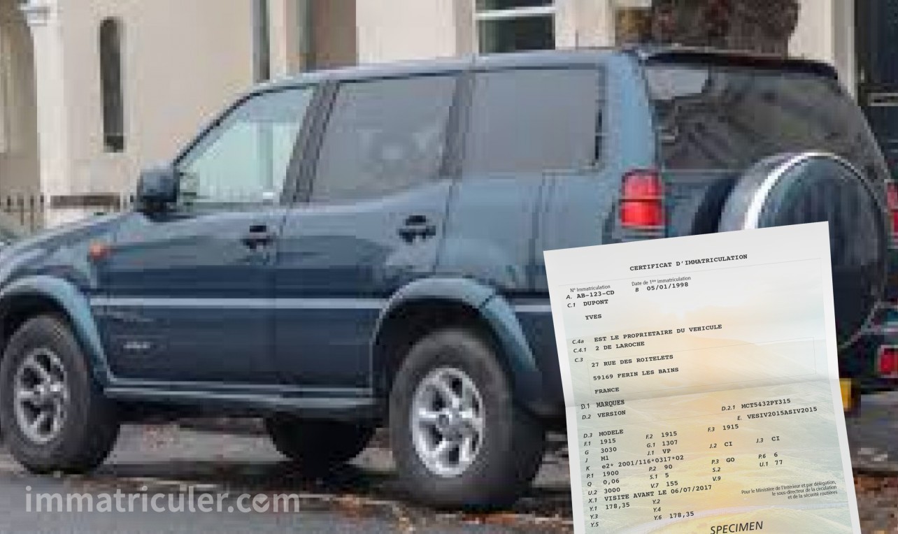 prix carte grise ford maverick-63