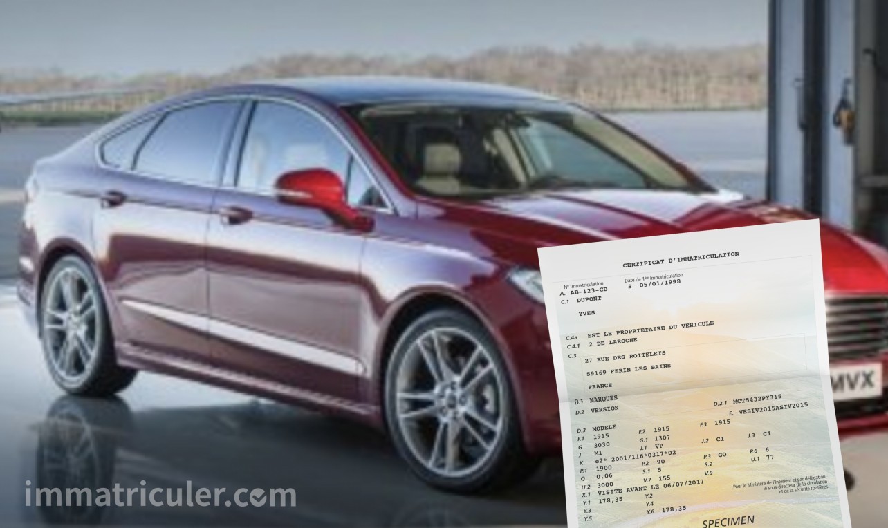 prix carte grise ford mondeo-63