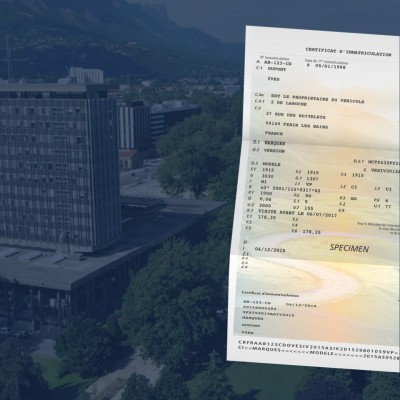 prix carte grise Grenoble 38000-38100