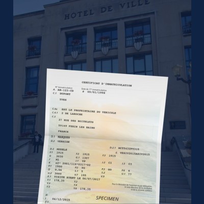 prix carte grise Hayange 57700