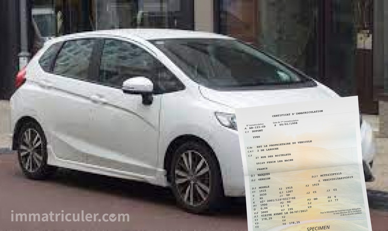 prix carte grise honda fit-76