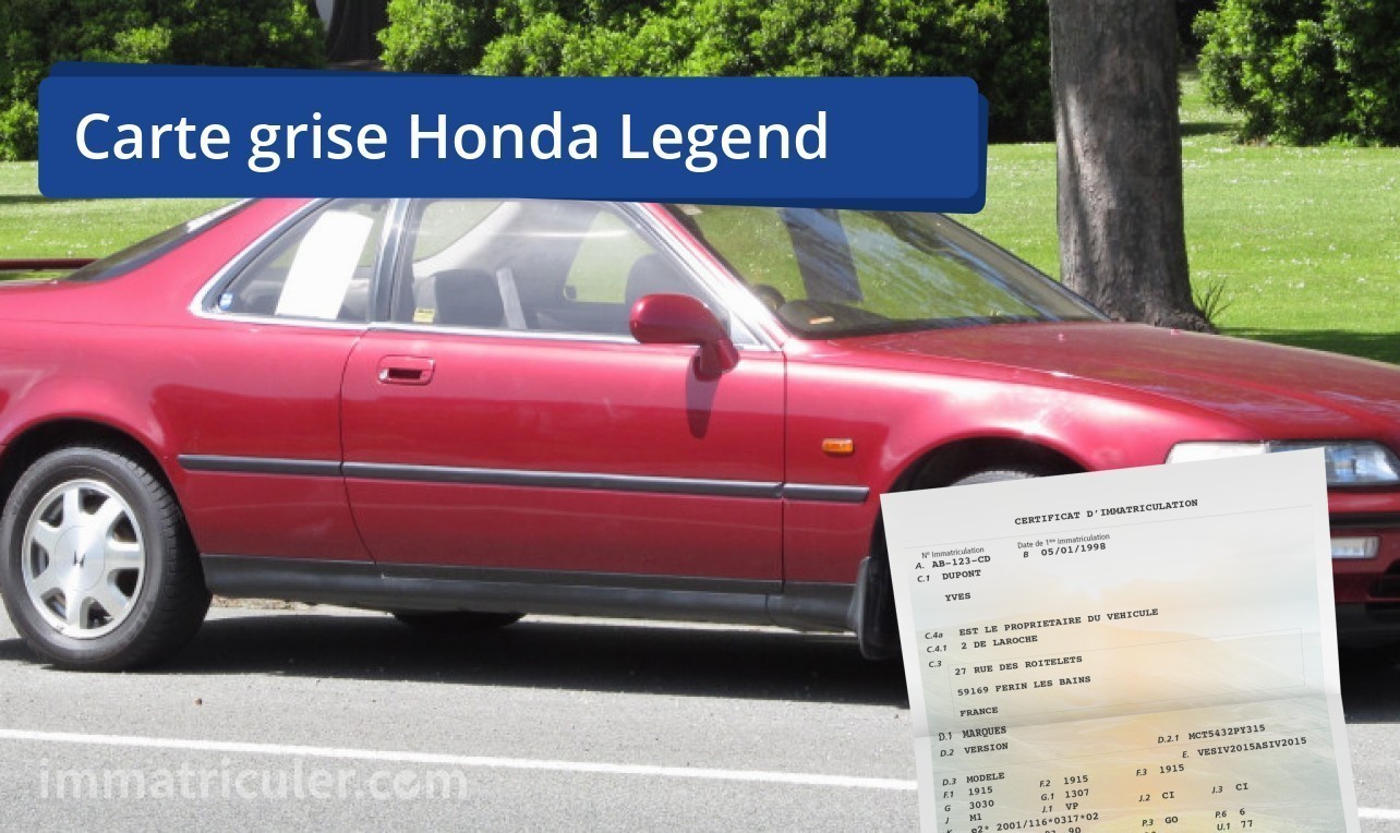 prix carte grise honda legend-76