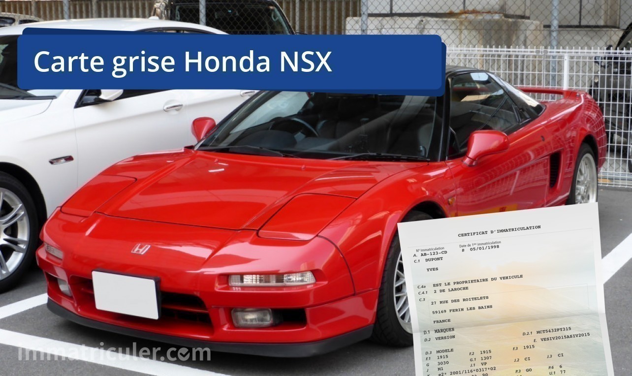 prix carte grise honda nsx-76