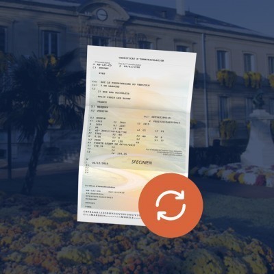 prix carte grise Houilles 78800