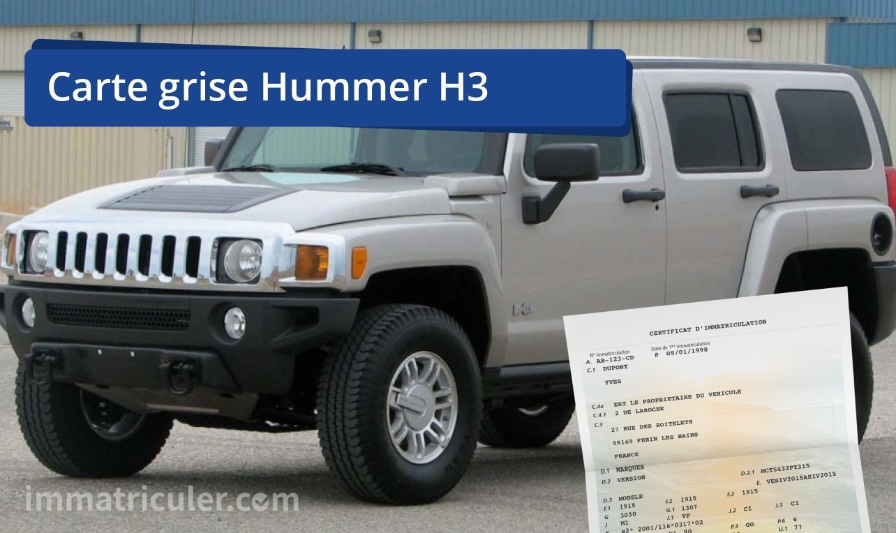 prix carte grise hummer h3-78