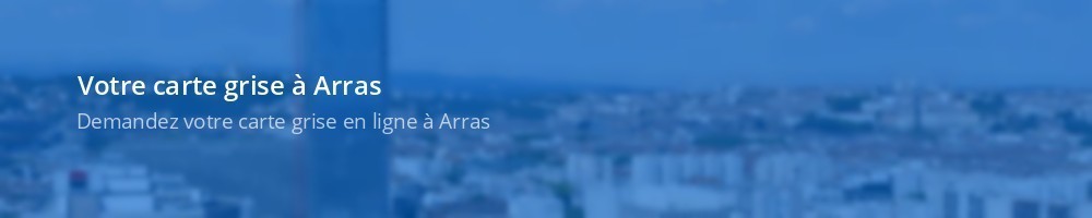 Carte grise Arras