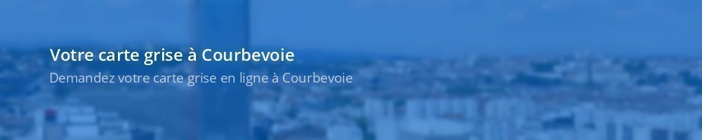 Carte grise Courbevoie