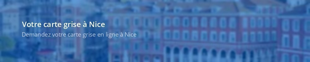 Carte grise Nice