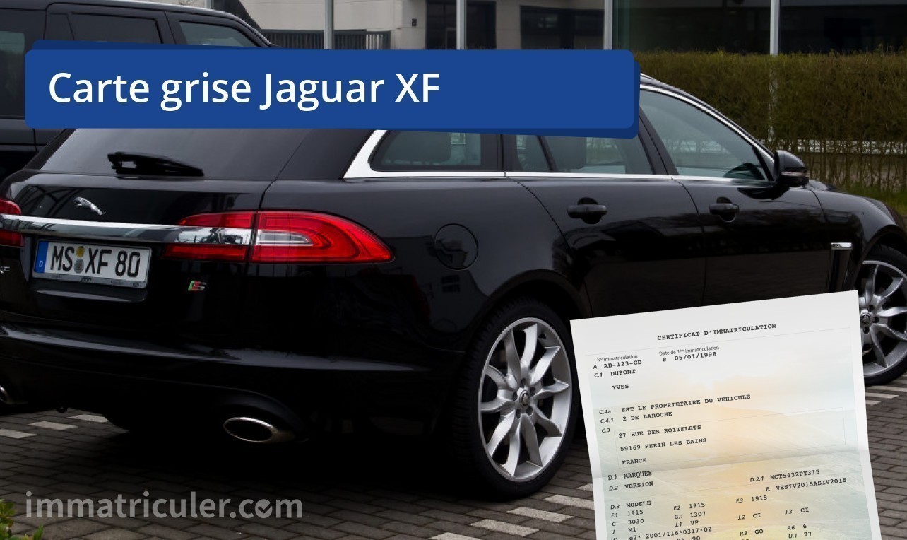 prix carte grise jaguar xf-88