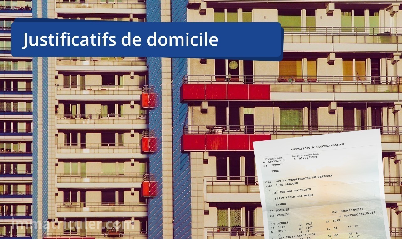 Carte Grise Quels Justificatifs De Domicile