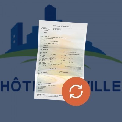 prix carte grise Koungou 97600