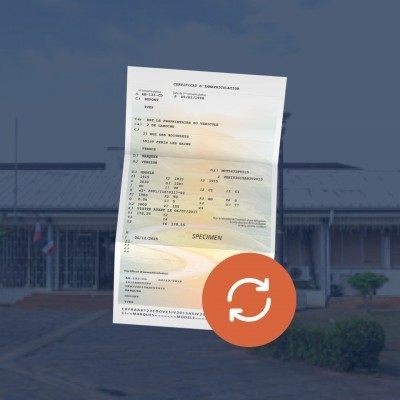 prix carte grise Kourou 97310