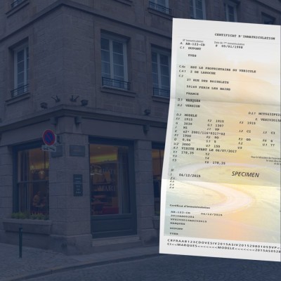 prix carte grise Marin 97290