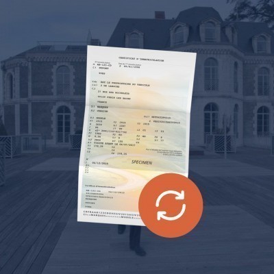 prix carte grise Lescar 64230