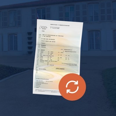 prix carte grise Luçon 85400