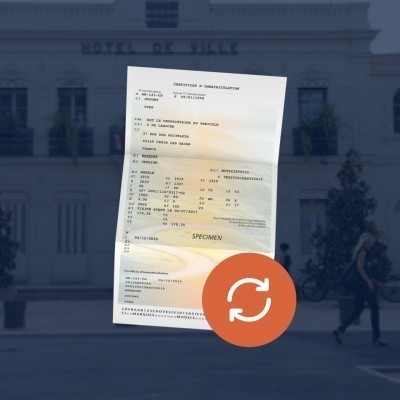 prix carte grise Lunel 34400