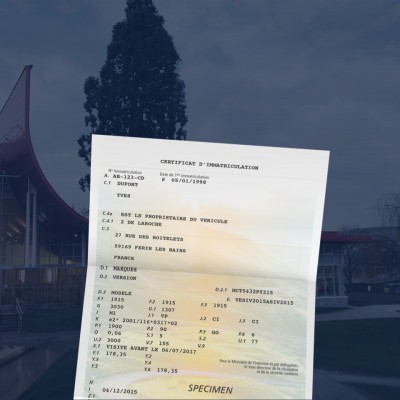 prix carte grise Maromme 76150