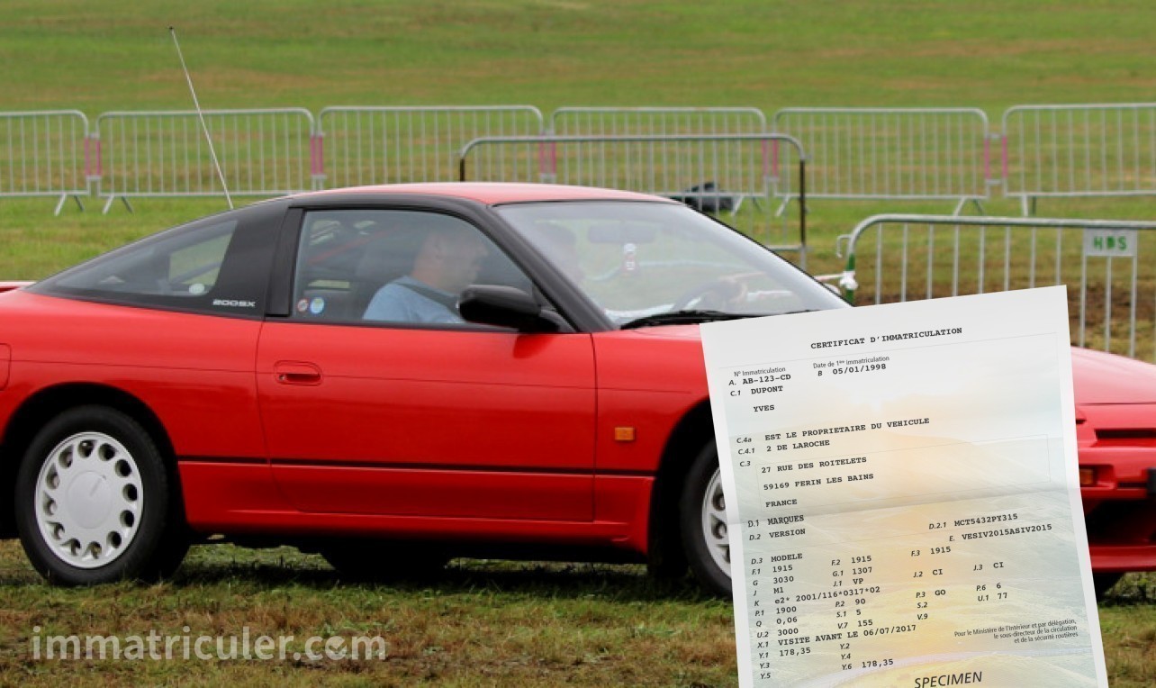 prix carte grise nissan 200sx-127