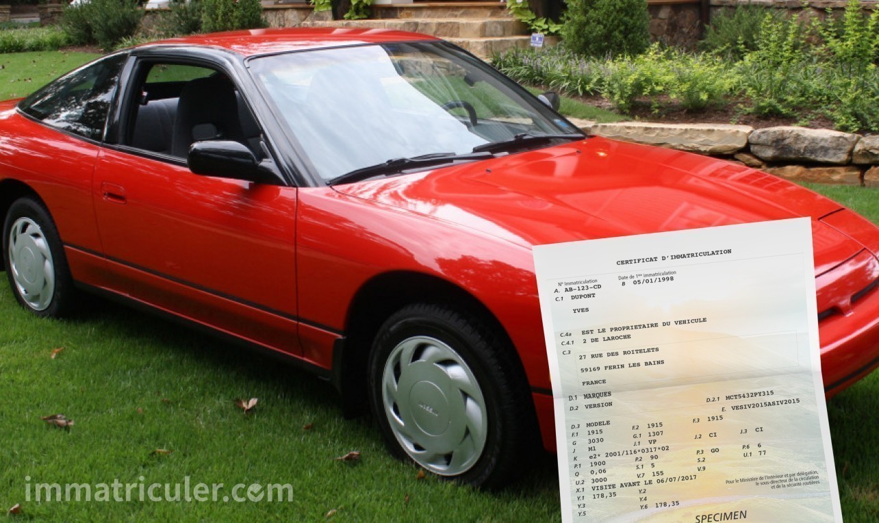 prix carte grise nissan 240sx-127