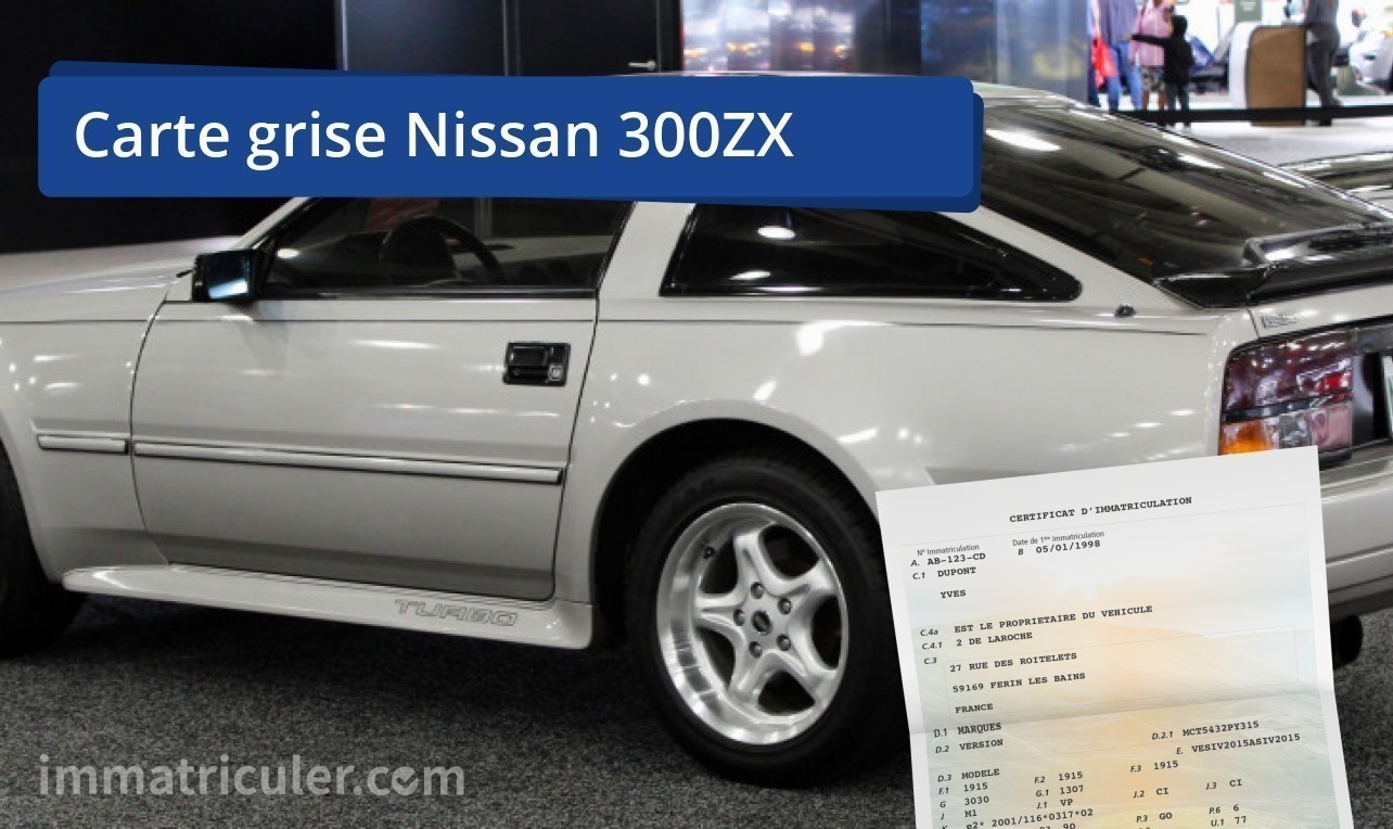 prix carte grise nissan 300zx-127