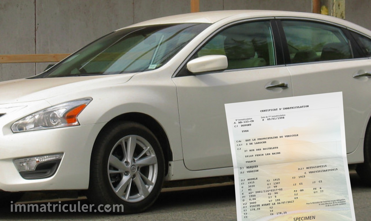 prix carte grise nissan altima-127