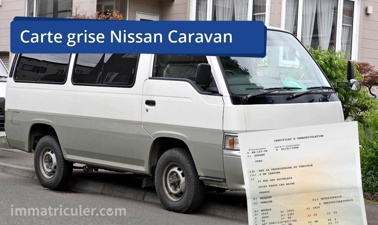prix carte grise nissan caravan-127