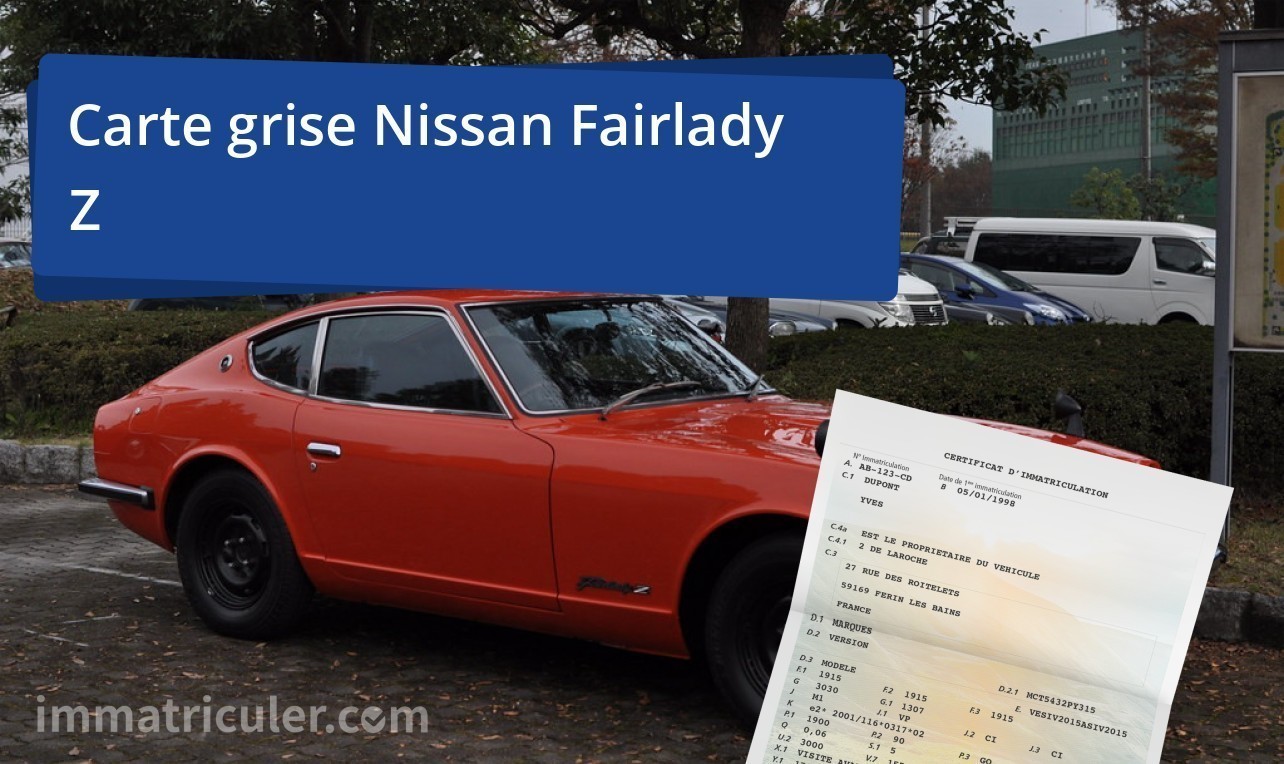 prix carte grise nissan fairlady-z-127
