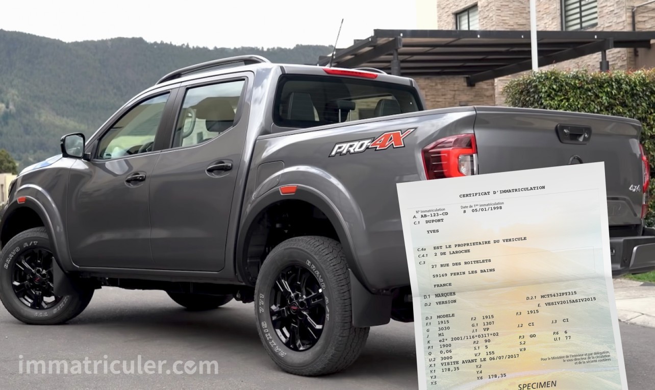 prix carte grise nissan frontier-127