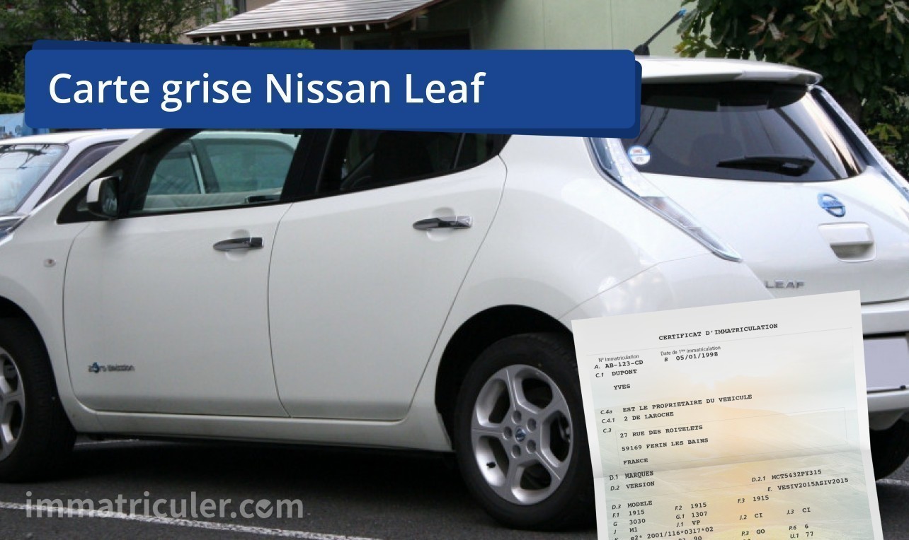 prix carte grise nissan leaf-127