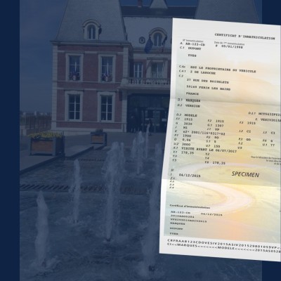 prix carte grise Noisy-le-Grand 93160