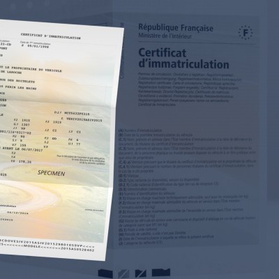 numero de formule carte grise