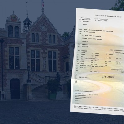 prix carte grise Orléans 45000-45100