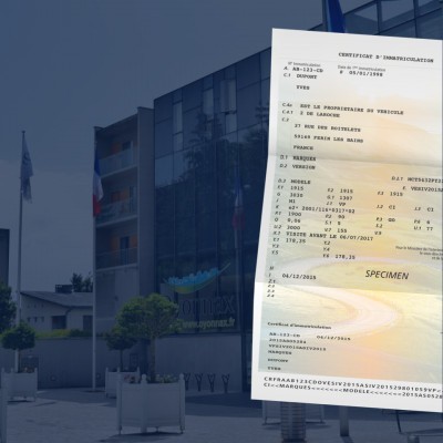 prix carte grise Oyonnax 01100