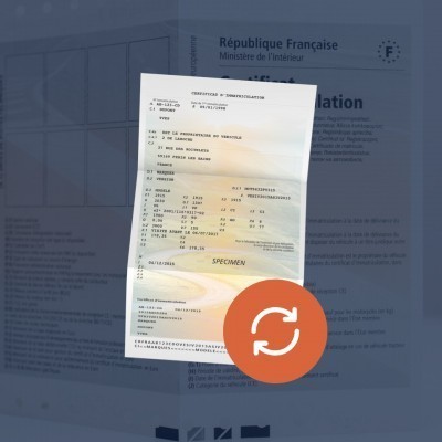 papier photo carte grise