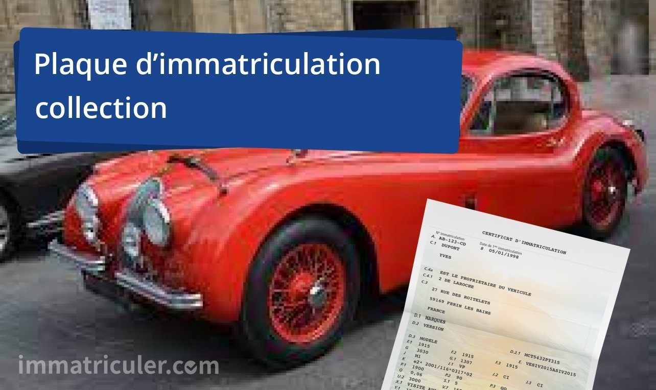 plaque immatriculation collection