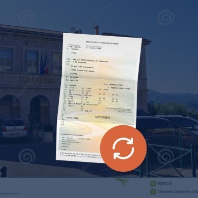 prix carte grise Porto-Vecchio 20137