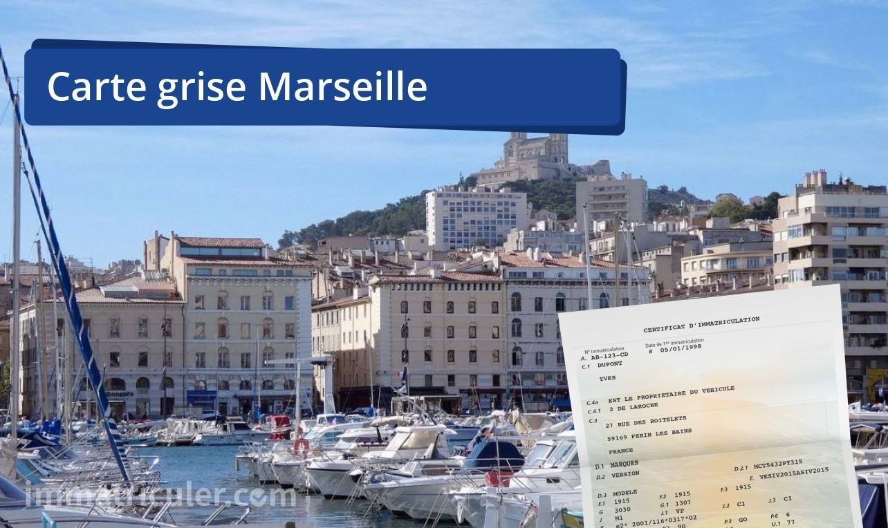 Carte grise Marseille