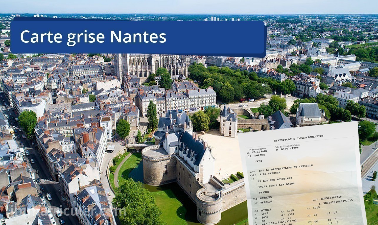 Carte grise Nantes