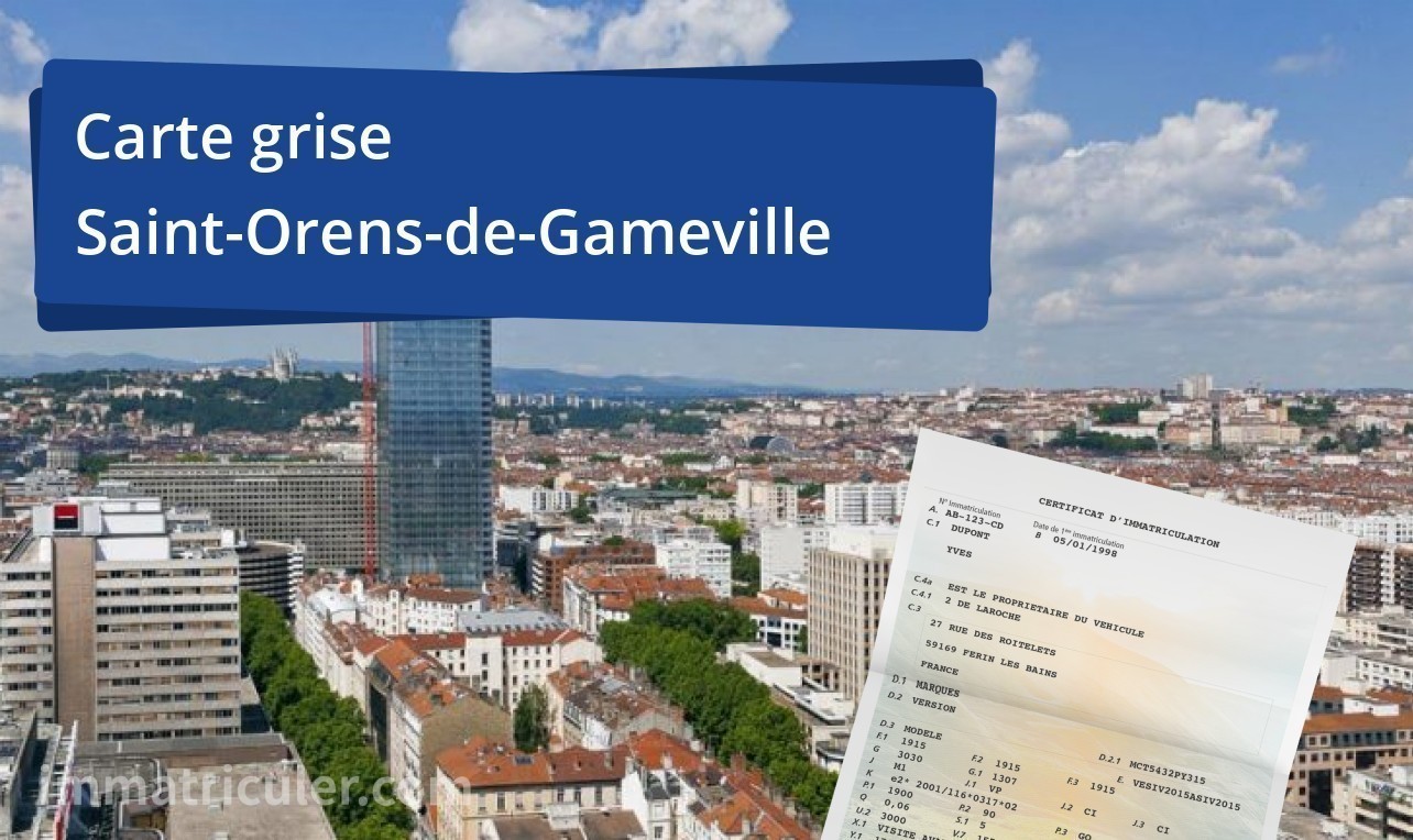 Carte grise Saint-Orens-de-Gameville