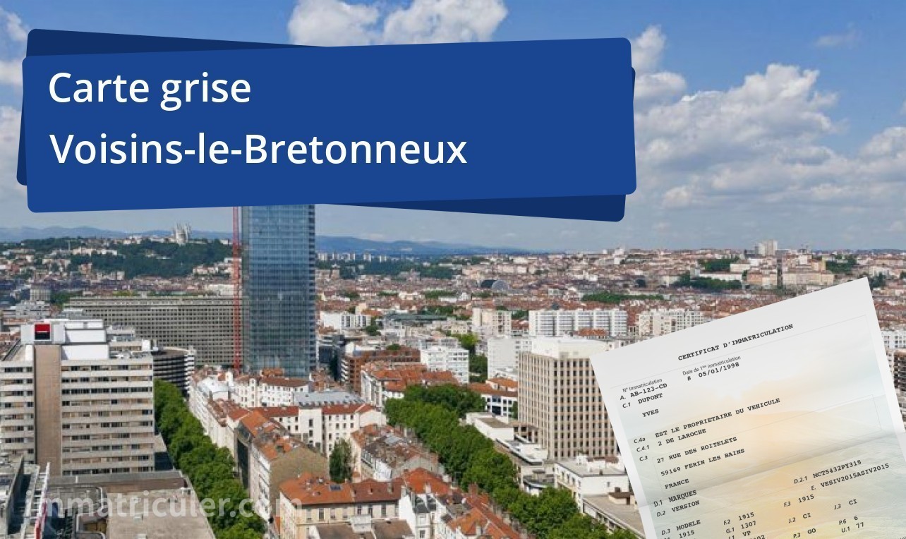 Carte grise Voisins-le-Bretonneux