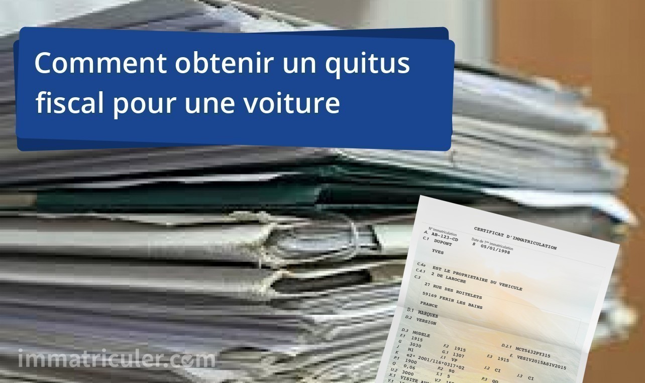 quitus fiscal voiture