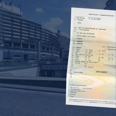 prix carte grise Rezé 44400