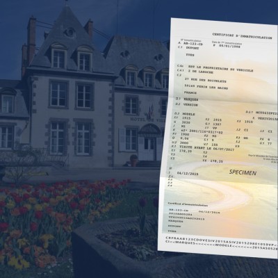 prix carte grise Romagnat 63540