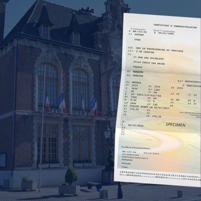 prix carte grise Rouvroy 62320