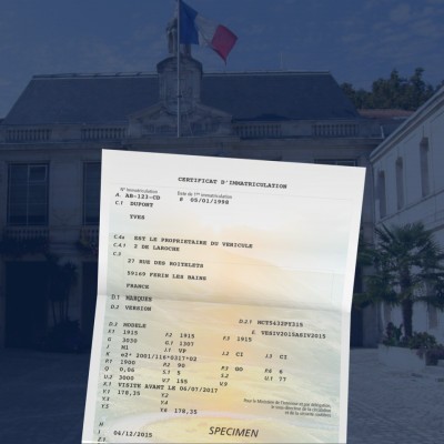 prix carte grise Saintes 17100