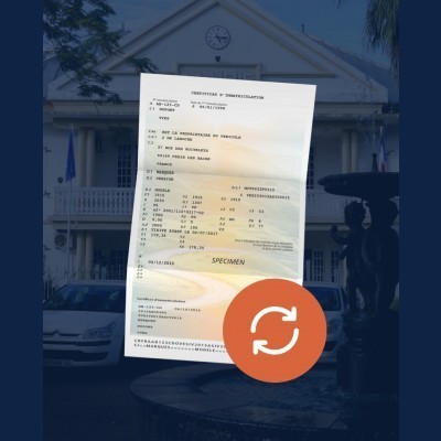 prix carte grise Sainte-Suzanne 97441