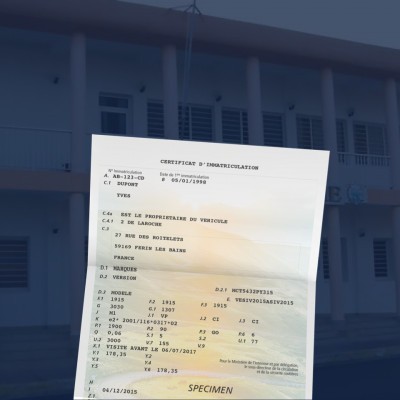 prix carte grise Saint-François 97118