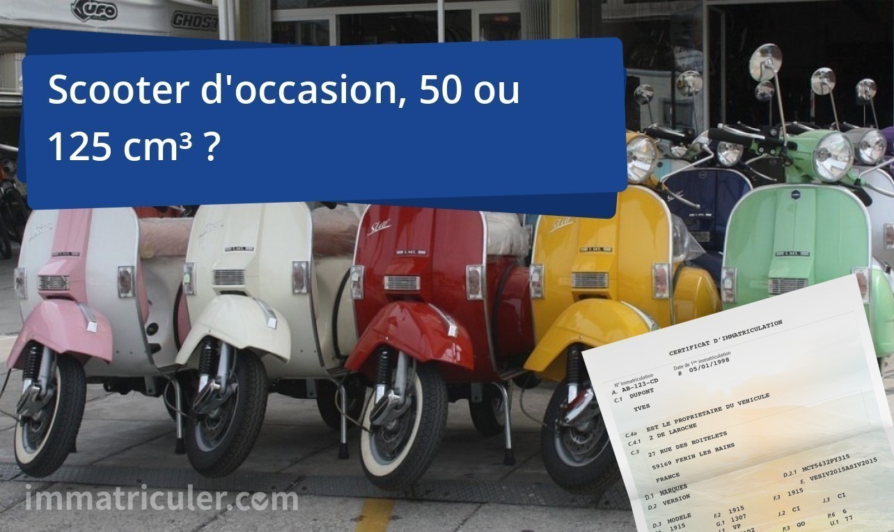 scooter d occasion 50 ou 125 cm3