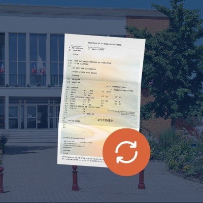 prix carte grise Sin-le-Noble 59450